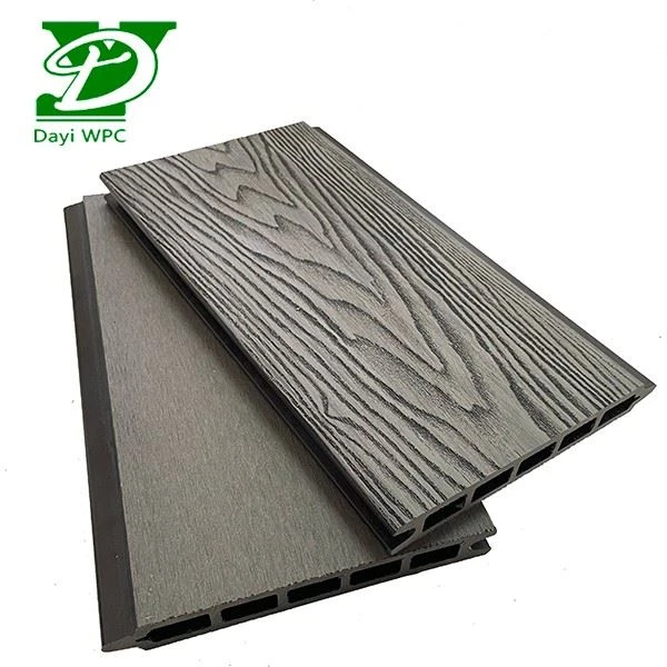 Popular Waterproof Deep Embossed WPC Fence